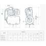 Насосная станция NPO AUJET 40/19L