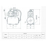 Насосная станция NPO AUDP 750A/24L