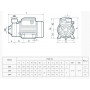 Поверхностный электронасос NPO QB 50