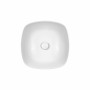 Раковина-чаша Qtap Kolibri 400х400х140 White с донным клапаном QT10117040TW