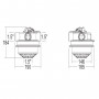 Кран четыреходовой Emaux MPV05 88281205B (1,5'') верхний