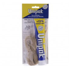 Паста пакувальна для води  75g з льоном-паклею 13g UNIPAK (Набір-Зроби сам) Паста пакувальна для води  75g з льоном-паклею 13g UNIPAK (Набір-Зроби сам)