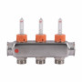 Колектор з витратомірами (нерж.) 3/4"х3 Icma № К073