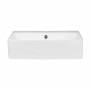 Раковина Qtap Nando 500х420х130 White з донним клапаном QT1211K404AW