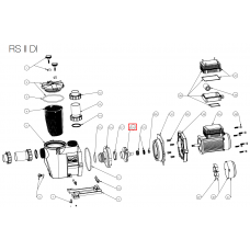 Крильчатка насоса Hayward RS3011, 1 HP (SPX3011CE)