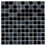 Мозаика стеклянная Aquaviva Сristall Black/Gray