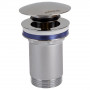 Клапан донный для раковины Click-Clack с переливом 1¼" 100-119мм WIRQUIN (9545500)