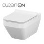 CET Cersanit  В217 CREA  CLEAN  ON SQUARE  подвесной з сиденьем дюропласт лифт SLIM