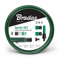 Шланг для полива Bradas SPRINT 1/2" 20м с набором для подключения