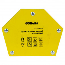 Магнит для сварки трапеция 22кг 90×54×54×43мм (30,45,60,75,90,135°) SIGMA (4270351)