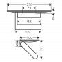 Тримач туалетного паперу HANSGROHE WALLSTORIS 27928700, білий