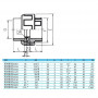 Муфта ПВХ Effast RDRBOD0250 розбірна, d25 мм