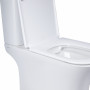 Унітаз-компакт Qtap Presto Quadro безободковий з сидінням Soft-close QT24221215AW