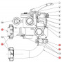 Комплект соединений для 6-ти поз. вентиля Hayward SPX0719KIT