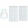 Муфта ПВХ Era US004225 редукционная, d225х110 мм