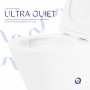 Унітаз підвісний Qtap Swan безобідковий з сідінням Soft-close QT16335180W