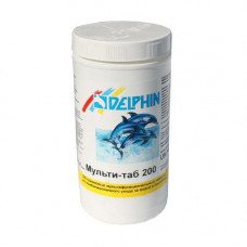Хлорні таблетки 3 до 1 Delphin Мультитаб 200 (1 кг)