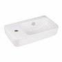 Раковина Qtap Tern 450х260х155 White з донним клапаном QT17115117LW