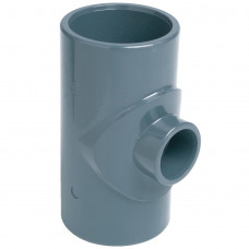 Тройник ПВХ Effast RDRTRD160N 90° редукционный, d160x140 мм