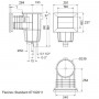 Скімер Flexinox Standard 87192011, під бетон