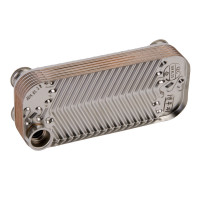 Теплообмінник Daewoo ГВС 12Fin 5 фланц (ICH)