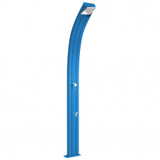 Душ солнечный Aquaviva Spring алюминиевый с мойкой для ног, голубой A120/5012, 25 л