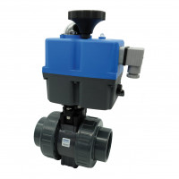 Кран кульовий з електроприводом Effast d110 мм PTFE/FPM BDREBK1YA110V