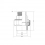 Сгон "Американка" PPR Thermo Alliance 25х3/4" НР