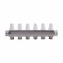 Колектор з витратомірами (нерж.) 3/4" х6 Icma № К073