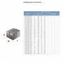 Насос центробежный скважинный 1.1кВт H 77(57)м Q 90(60)л/мин Ø80мм AQUATICA (DONGYIN) 3SDm3.5/20 (777093)