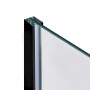 Душова перегородка Qtap Walk-In Standard BLM201.C8 100х200 см, скло Clear 8 мм, покриття CalcLess