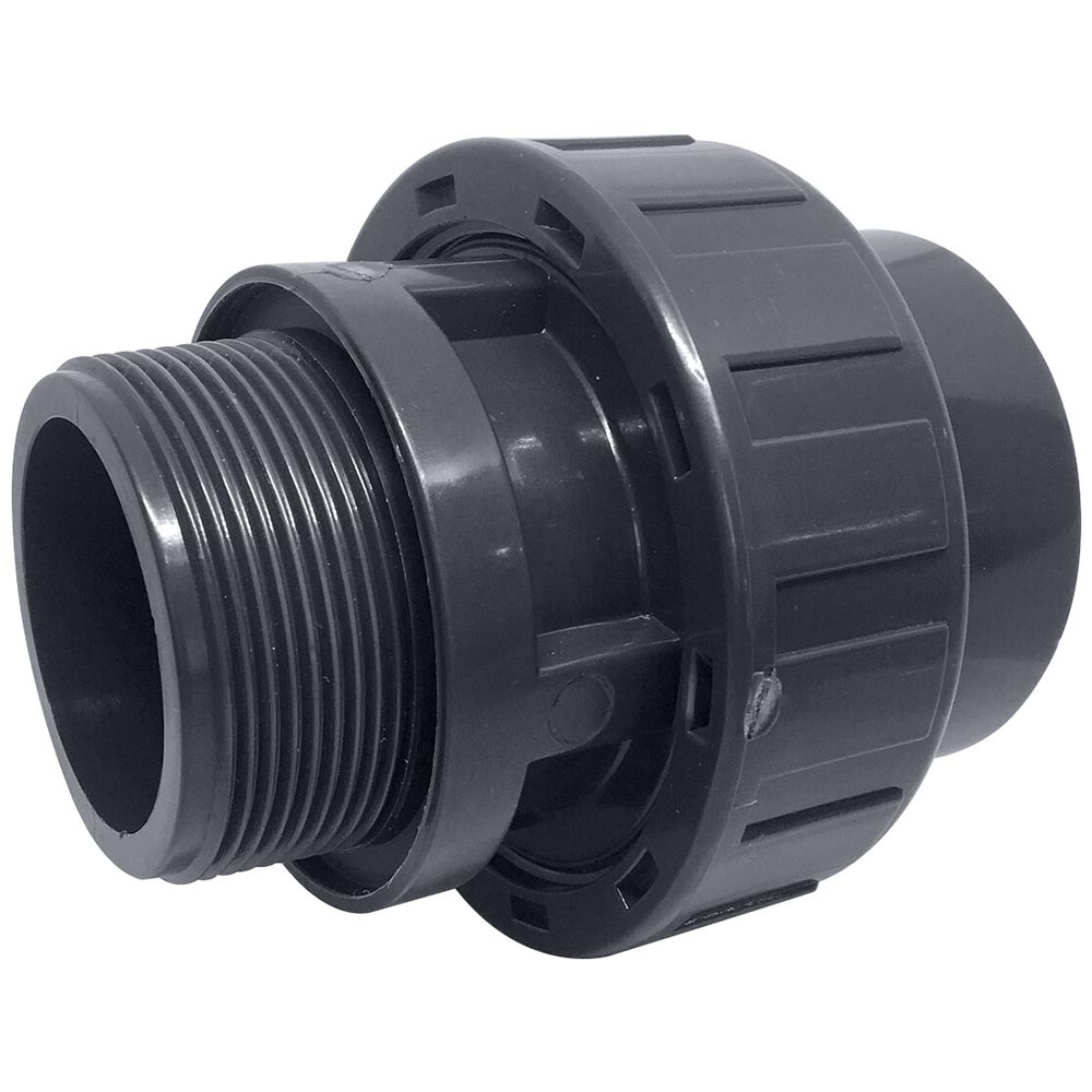 Муфта ПВХ Era UU00263 разборная с наружной резьбой, d63х2"