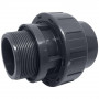 Муфта ПВХ Era UU00263 разборная с наружной резьбой, d63х2"