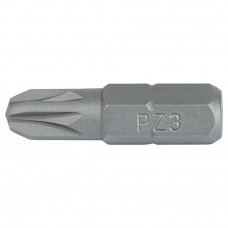 Набор бит PZ3×25мм 1/4" 25шт S2 (пласт кейс) ULTRA (4010602)