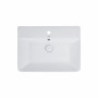 Раковина Qtap Virgo 600x420x140 White с донным клапаном QT18112253W