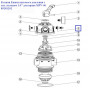 Клапан Emaux высокого давления с упл. кольцом 1.0" для крана MPV-06 89281202