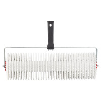 Валик голчастий аераційний для наливної підлоги 120×400мм з ручкою (рамкоподібна) біла голка SIGMA (8313621)