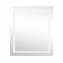 Дзеркало Lidz Kubis 700х800 з LED-підсвічуванням Touch, з антизапотіванням, з димером, рег. яскравості LD78LF9048070