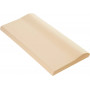 Копинговый камень Aquazone 250x500x50-25 мм, бежевый