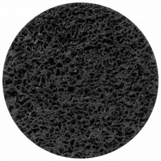 Круг зачистной из нетканого абразива (коралл) Ø125мм на липучке черный мягкий SIGMA (9176261)