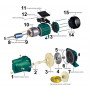 Насос центробежный VOLKS pumpe JY150 1,3кВт
