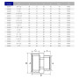 Ниппель переходной ПВХ Hidroten 1002450, НР-НР, d1 1/4" - 1/2" 