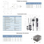 Насос канализационный 1.1кВт Hmax 15.5м Qmax 300л/мин с ножом (нерж) AQUATICA (773433)