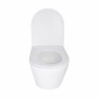 Унитаз подвесной Qtap Swan безободковый Ultra Quiet с сиденьем Soft-close QT16335179W