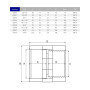 Муфта ПВХ Hidroten ВР, 1002010, перехідна, d20х1/2"