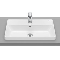 GAP умивальник 60*39см, вбуд., прямокутний, з отвором пiд змiшувач
