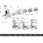 Крышка защиты крыльчатки вентилятора насоса Emaux SD/SQ/SS/ST 050-120 (1031010)