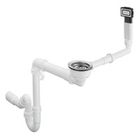 D16-10 Сифон для гранiтної кухонної мийки Hansgrohe, хром