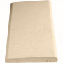 Копинговый камень Aquazone Tuff 250x500x50-25 мм, бежевый (пористый)