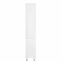 Пенал напольный Qtap Scorpio 350х1900х300 White с корзиной для белья QT1475PN1901KRW